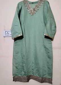 Elegant sea  Green Kurta