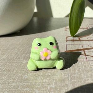 Clay Frog Keychains 🐸🩷