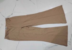 Flared Brown Trousers
