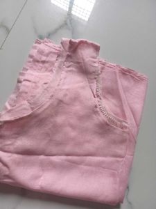 Premium Baby Pink Chikankari Kurti