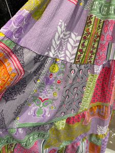 Boho Patchwork Maxi Dress