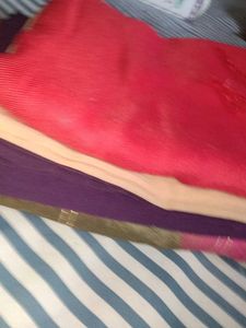 3 Beautiful dupatta with Ombre Dye