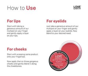 Love Earth MultiPot Lip &amp; Cheek Tint