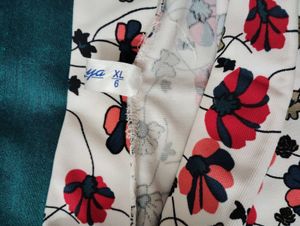 Floral Print full length skirt for woman