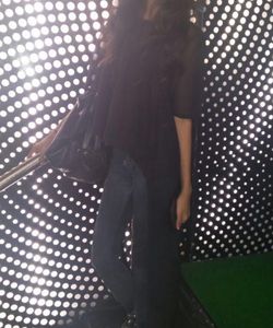 Sheer Black High-Low Tunic Top