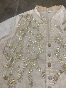 Gota Patti Embroidered Kurta