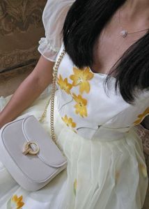 Hand painted floral frock