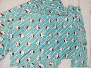 Cute Hello Kitty Pajama Set