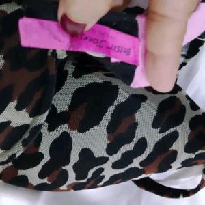 Animal Print Bra
