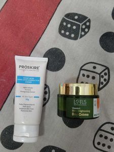 dark spot correcting cream, lotus day brightening