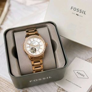 Fossil Rose Gold Ladies Watch