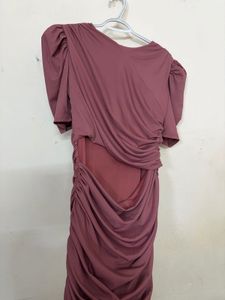 Stylish Ruched Cut-Out short Dress