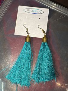 Bohemian Tassel &amp; Gemstone Earrings