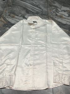 Classic White Button-Down Shirt