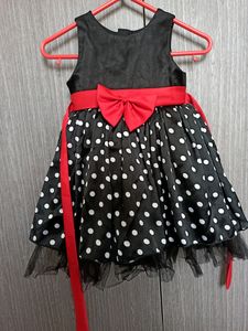 Cute Polka Dot Party Dress