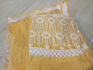 Yellow Anarkali Suit