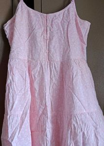 Pink Floral Mini Dress