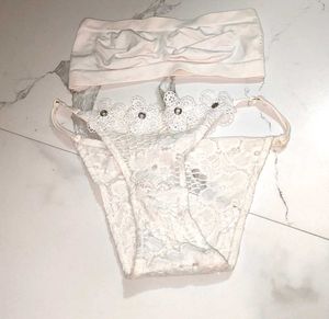 White Lace Lingerie Set