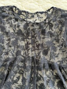 Elegant Lace Top with bell sleeves