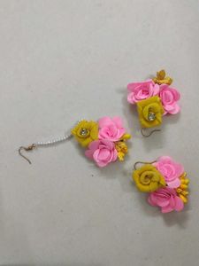 Floral Jewellery Set
