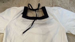 Chic White Puff Sleeve Top