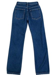 High Waisted Skinny Blue Jeans