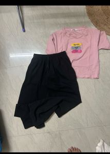 Classic Black Wide Leg Trousers
