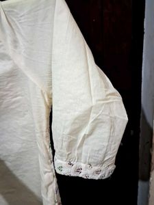 Embellished Chikankari Pearl C-ord Set