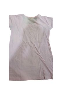 Women Baby Pink Cotton Top