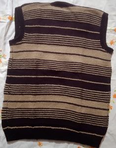 Hal Sleeves Hand Woven Pure Wool Sweater