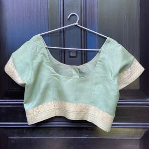 Pure Chanderi Silk Blouse