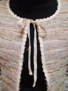 Brand New Korean Crop Top/Shrug For Winter/Spring