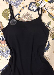 Black Camisole Spaghetti Strap Top