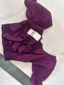 Zara Off Shoulder Top