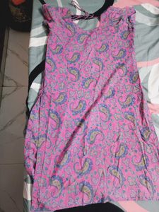 Vibrant Paisley Print kurta