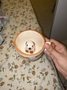 cute dog cup