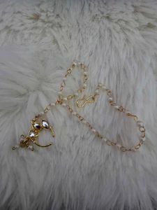Elegant Pearl Nose Chain