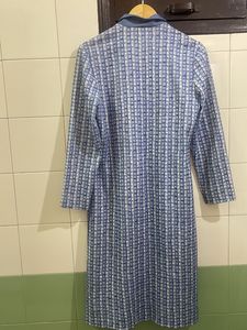 Vintage Blue Plaid Nightgown