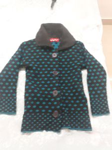 Front Open Sweater For 3 To 5 Year Girl