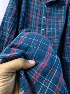 Levi's checked shirt (double side)