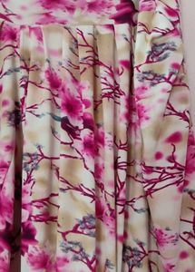 Flowy Floral Dhoti Pants