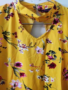 Maxi Dress Floral Printed