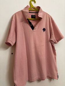 Men's Pink Polo Shirt