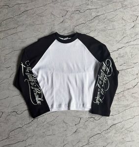 Raglan sleeve Crop Fit