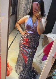 Sparkling Sequin Ethnic Gown❤️🌸
