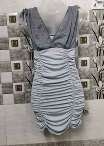 Stylish Ruched Bodycon Dress