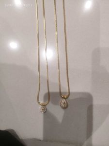 Elegant Gold-Plated short doller chain