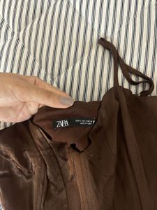 Brown Corset Top