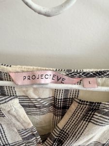 ProjectEve - Chic Embroidered Checkered Kurta