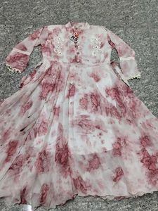 Beautiful Printed Ethnic Gown